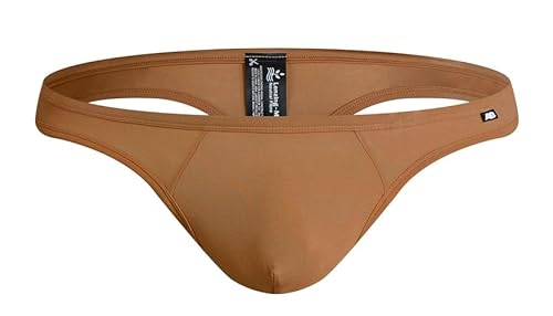 aussieBum Micro Modal Men's Thong Slick | Ultra-Soft Modal G-String Men Tanga | Moisture-Wicking Viscose Underwear (DE/NL/SE/PL, Alphanumerisch, XL, Regular, Regular, Tan) von aussieBum