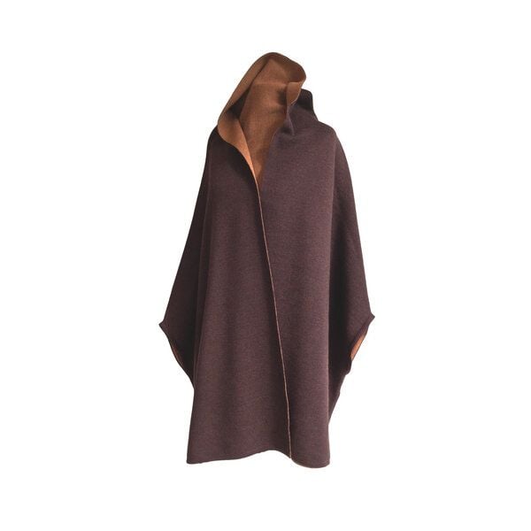 austriandesign.at MantelCape reversibel aus extrafeiner Merinowolle von austriandesign.at