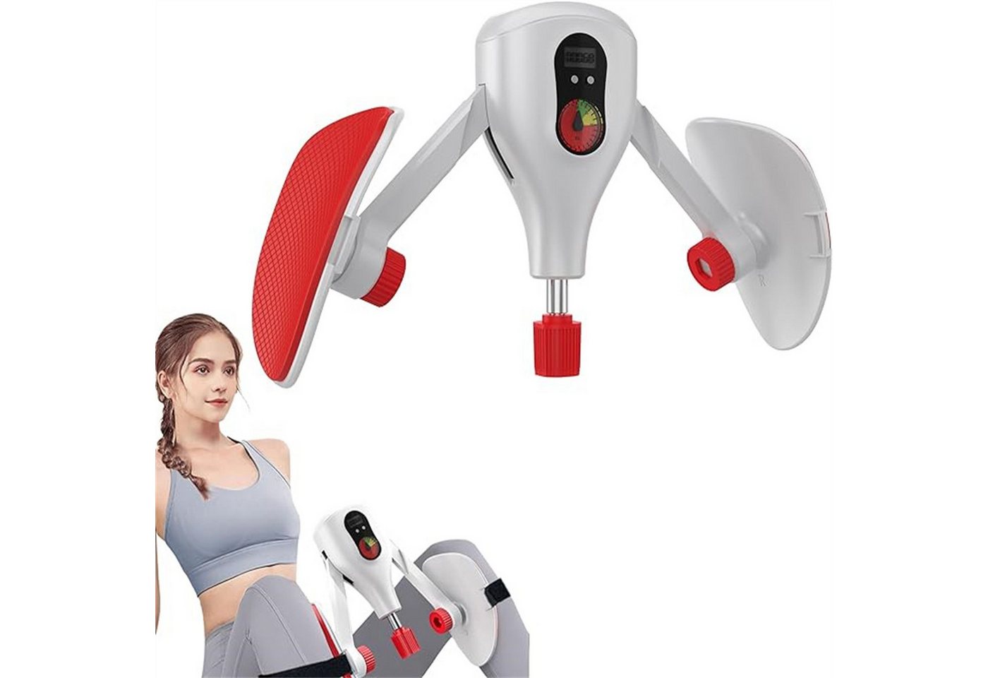 autolock Beckenbodentrainer Oberschenkeltrainer 0-77 lbs Einstellbarer Widerstand von autolock