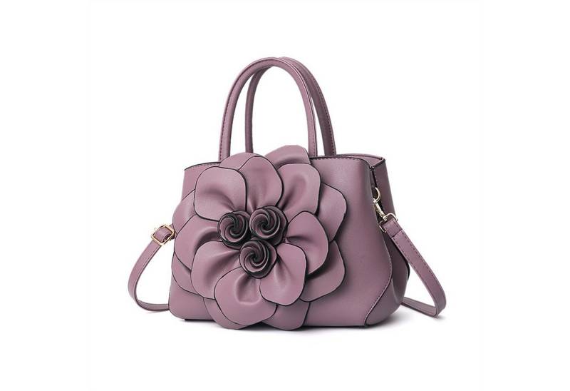 autolock Henkeltasche Henkeltasche Einfarbige Handtasche mit großer Umhängetasche von autolock