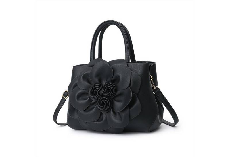 autolock Henkeltasche Henkeltasche Einfarbige Handtasche mit großer Umhängetasche von autolock