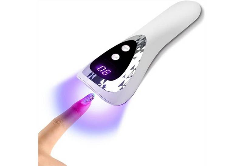 autolock Lichthärtungsgerät Handheld LED UV Nagellampe, Upgraded Mini Gel Nails Light von autolock