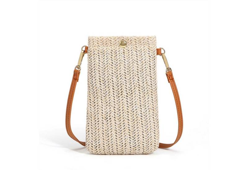 autolock Strandtasche Kleine Crossbody Stroh Handtasche Leichtgewicht von autolock