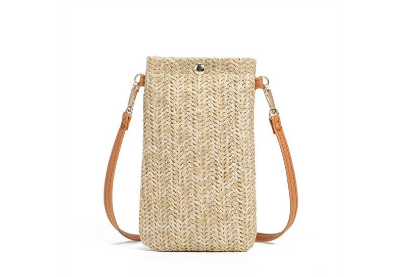 autolock Strandtasche Kleine Crossbody Stroh Handtasche Leichtgewicht von autolock