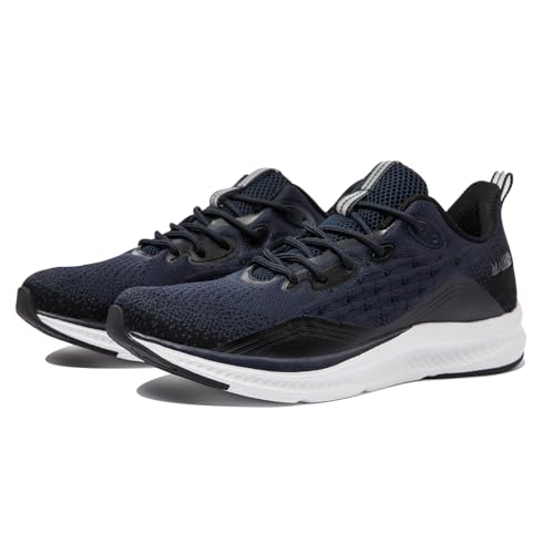 auzons Laufschuhe für Herren, leicht, atmungsaktiv, rutschfest, Sport-Sneaker, Workout, Fitnessstudio, Tennisschuhe, Marineblau, 43 EU auzons Laufschuhe für Herren, leicht, atmungsaktiv, rutschfest, Sport-Sneaker, Workout, Fitnessstudio, Tennisschuhe, Marineblau, 43 EU von auzons