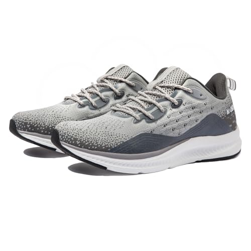 auzons Laufschuhe für Herren, leicht, atmungsaktiv, rutschfest, Sport-Sneaker, Workout, Fitnessstudio, Tennisschuhe, grau dunkel, 46 EU auzons Laufschuhe für Herren, leicht, atmungsaktiv, rutschfest, Sport-Sneaker, Workout, Fitnessstudio, Tennisschuhe, grau dunkel, 46 EU von auzons