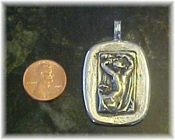 Große Sterling Silber Akt Cameo von averidesigns