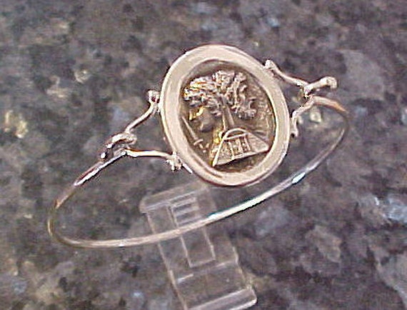 Janus Armband, Gott Des Neubeginns in Sterling Silber von averidesigns