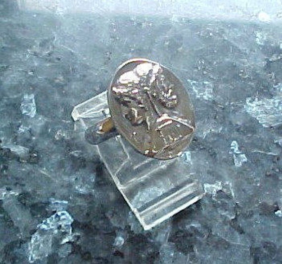 Janus Ring, Gott Der Neuanfänge in Sterling Silber von averidesigns