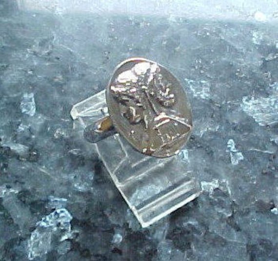 Janus Ring, Gott Der Neuanfänge in Sterling Silber Janus Ring, Gott Der Neuanfänge in Sterling Silber von averidesigns