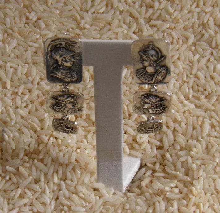 sterling Silber Athena, Merkur Und Neptun Ohrringe sterling Silber Athena, Merkur Und Neptun Ohrringe von averidesigns