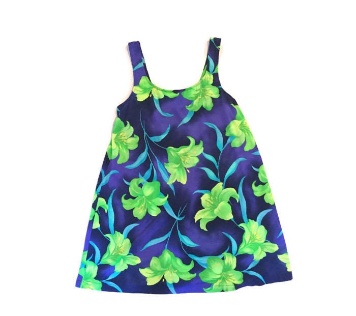 90Er Helles Blumen Minikleid 90Er Helles Blumen Minikleid von avintagecamper