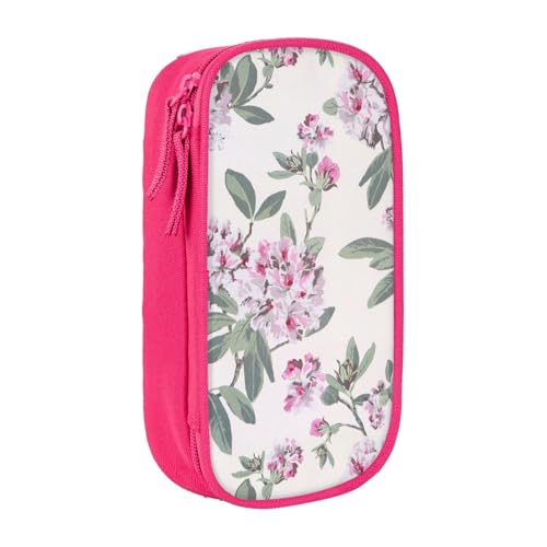 avlyn Dusky Rose Federmäppchen, großes Fassungsvermögen, Stifttasche, Make-up-Tasche für Mädchen, Jungen, Erwachsene, Schule, Büro und Reisen, rose, Einheitsgröße, Schulranzen von avlyn