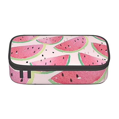 avlyn Federmäppchen mit Wimpernlippen, großes Fassungsvermögen, Stifttasche, Make-up-Tasche für Mädchen, Jungen, Schule, Büro und Reisen, Wassermelone Frische Frucht, Einheitsgröße, Schulranzen von avlyn