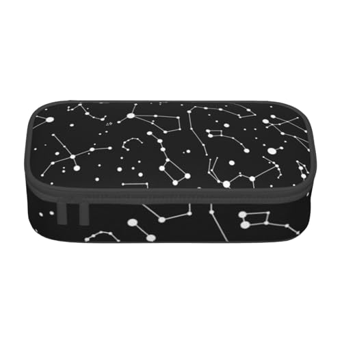 avlyn Universum Milky Way Galaxy Federmäppchen, große Kapazität, Federmäppchen, Stifttasche, Make-up-Tasche für Mädchen, Jungen, Schule, Büro und Reisen, Sternzeichen Wahrsagen, Einheitsgröße, von avlyn