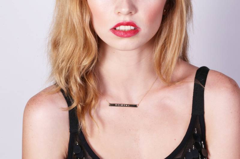 Personalisierte Bar, Gold Typenschild Halskette, Benutzerdefinierte Bar Gold Filled Oder Sterling Silber Personalisierte Bar, Gold Typenschild Halskette, Benutzerdefinierte Bar Gold Filled Oder Sterling Silber von avnisme