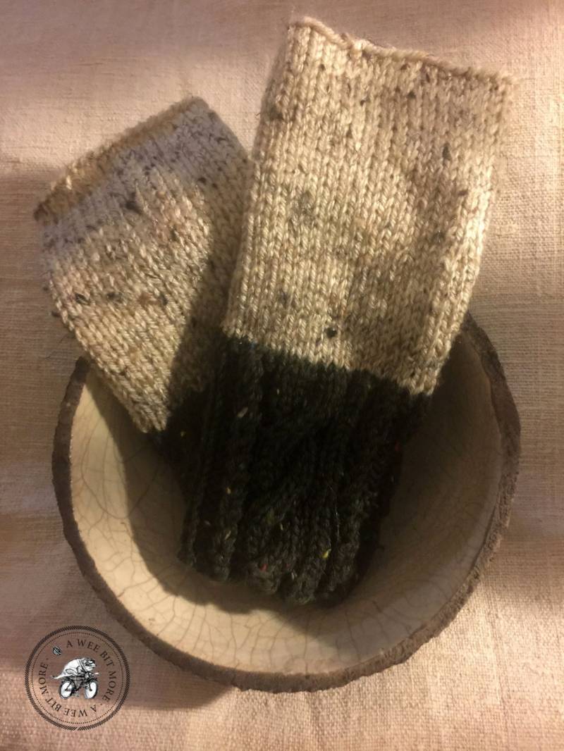 Wald Tweed Fingerlose Handschuhe, Vegan Handschuhe Wald Tweed Fingerlose Handschuhe, Vegan Handschuhe von aweebitmore