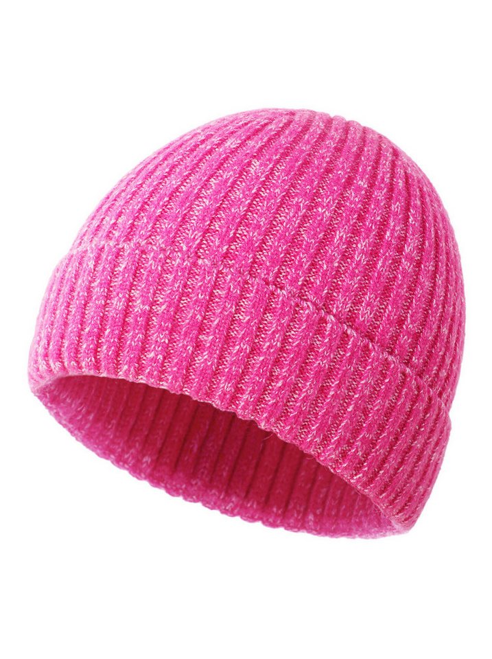 axy Beanie Kinder Rippstrick Mütze mit breitem Umschlag Winter für 1–6 Jahre. Kindermütze für Jungen Mädchen Kleinkind Unisex von axy