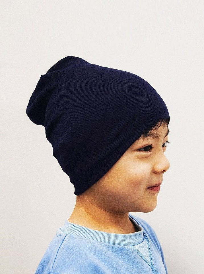 axy Beanie Kinder Slouch Beanie Long Mütze 1-5 Jahren Mütze für Jungen Mädchen Kleinkind Unisex Unifarbe von axy