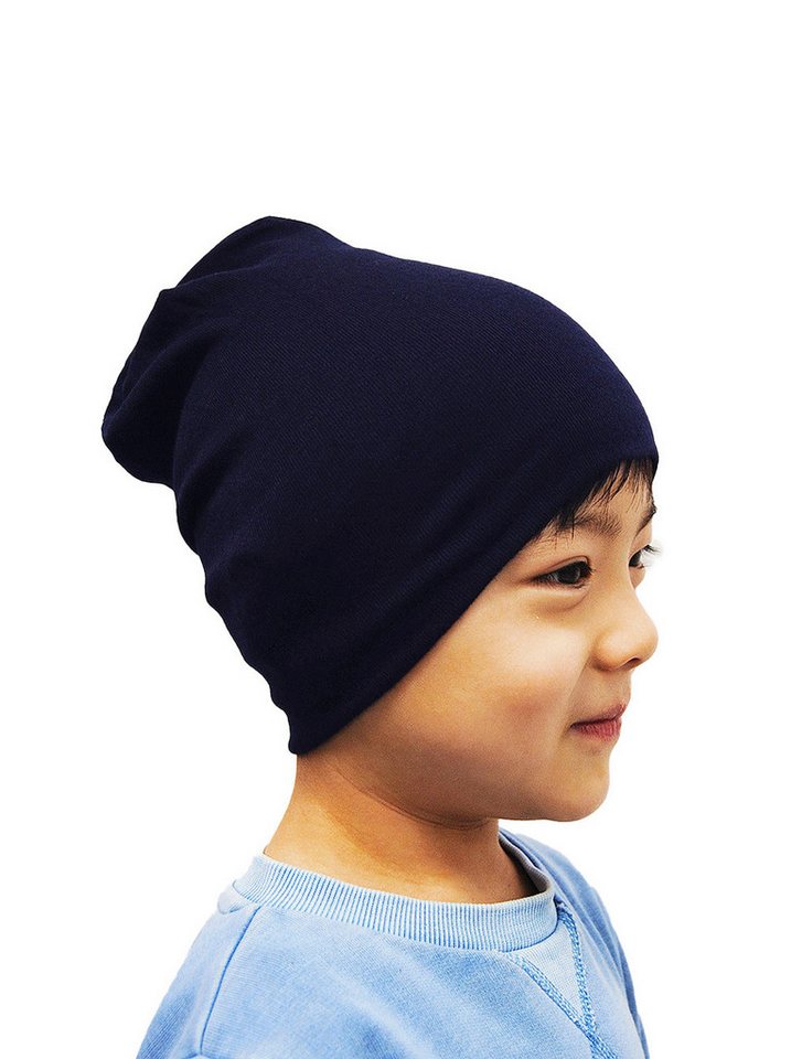 axy Beanie Kinder Slouch Beanie Long Mütze 1-5 Jahren Mütze für Jungen Mädchen Kleinkind Unisex Unifarbe von axy