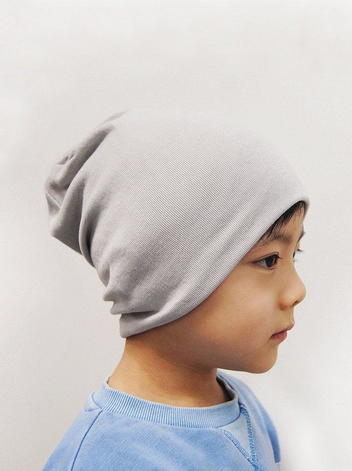 axy Beanie Kinder Slouch Beanie Long Mütze 1-5 Jahren Mütze für Jungen Mädchen Kleinkind Unisex Unifarbe von axy