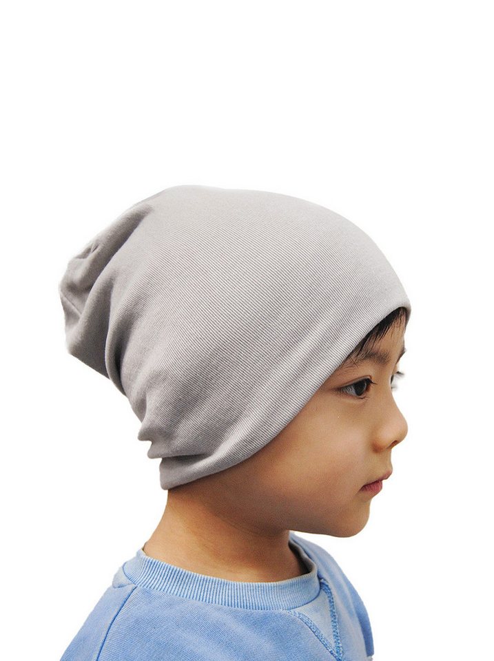 axy Beanie Kinder Slouch Beanie Long Mütze 1-5 Jahren Mütze für Jungen Mädchen Kleinkind Unisex Unifarbe von axy