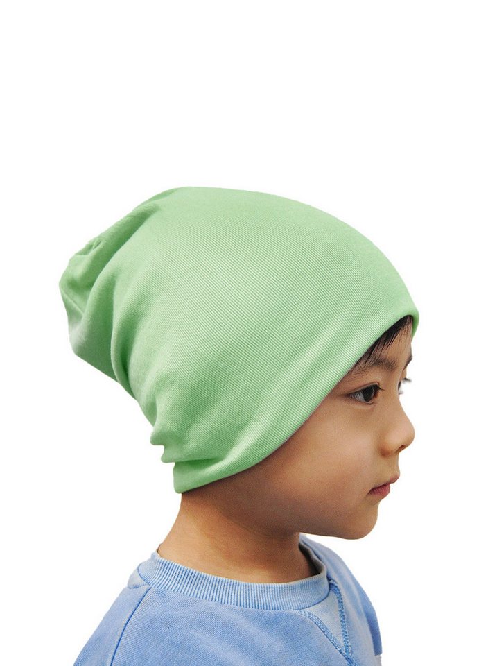 axy Beanie Kinder Slouch Beanie Long Mütze 1-5 Jahren Mütze für Jungen Mädchen Kleinkind Unisex Unifarbe von axy