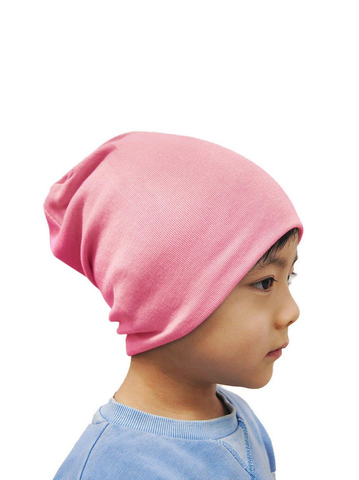 axy Beanie Kinder Slouch Beanie Long Mütze 1-5 Jahren Mütze für Jungen Mädchen Kleinkind Unisex Unifarbe von axy