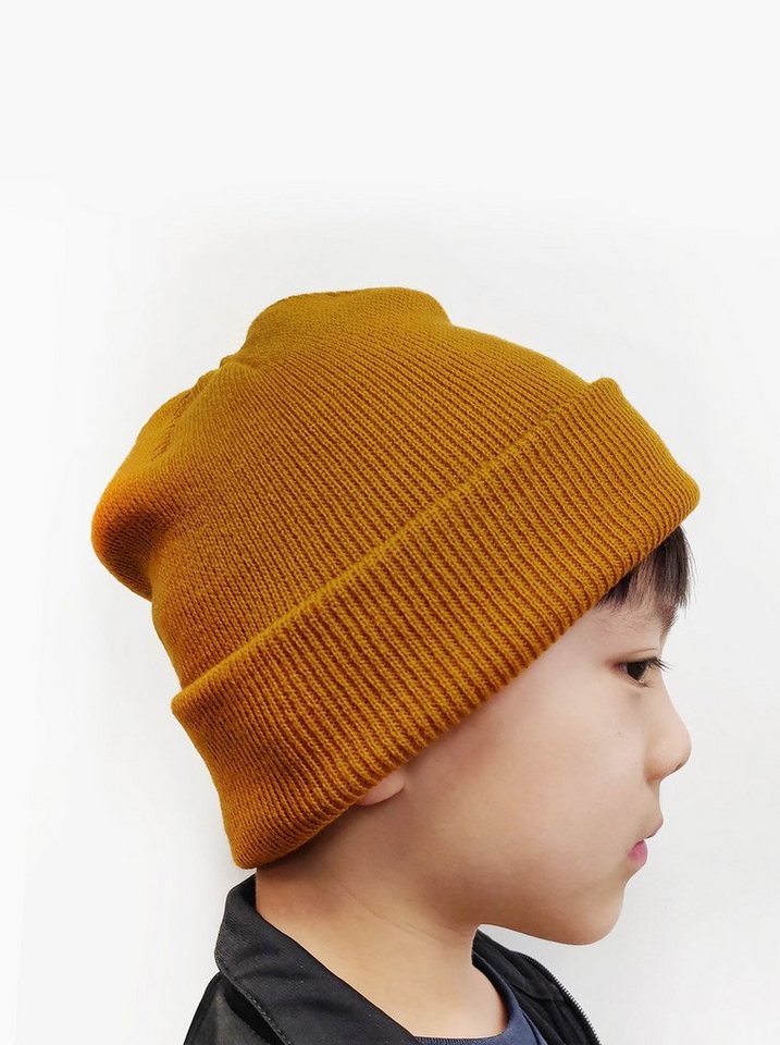 axy Beanie Kinder Winter Strickmütze Beanie Wintermütze Mütze 1-5 Jahren Kindermütze für Jungen Mädchen Kleinkind Unisex Unifarbe von axy