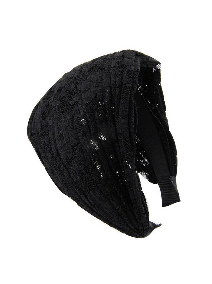 axy Haarreif Breiter Haarreif Wunderschön, Damen Breiter Haarreif in Tuchoptik Haarband Haarreifen von axy