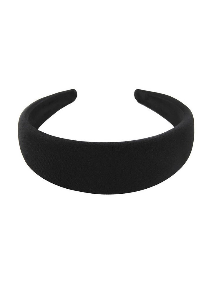 axy Haarreif Breiter Haarreif mit Stoff gepolstertes Candy Colours, Vintage Damen Haareifen Haarband von axy