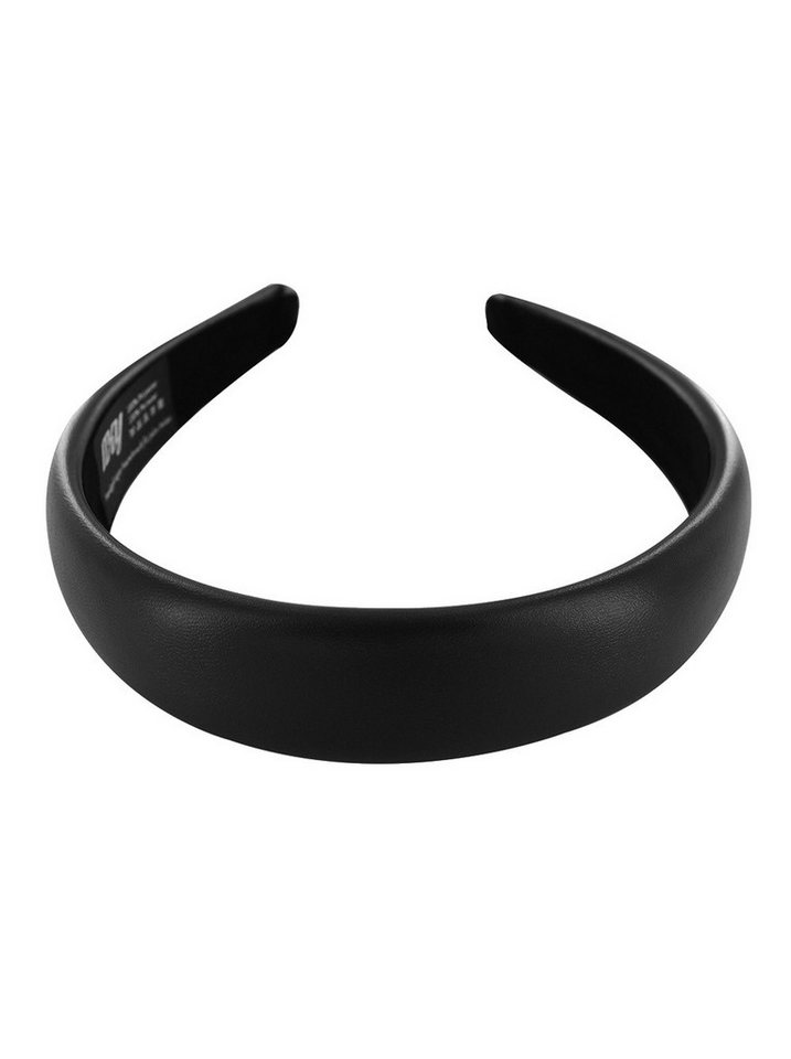 axy Haarreif Haarreif in Kunstleder Optik, Damen Haareifen Haarband von axy