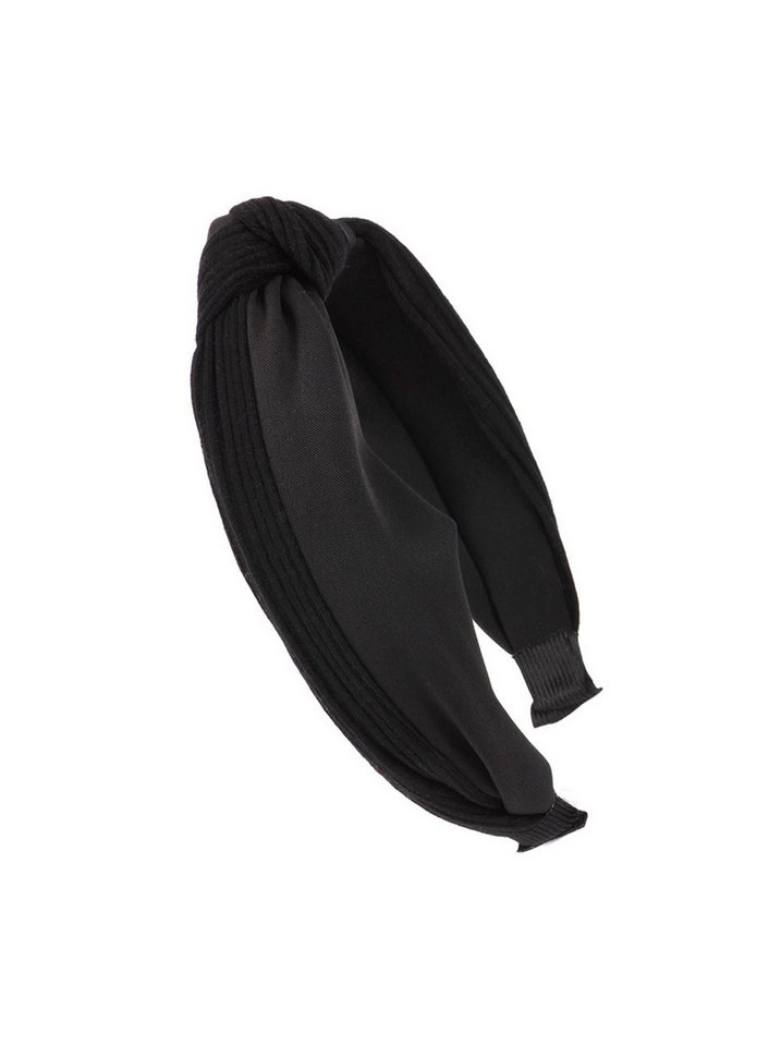 axy Haarreif Haarreif mit Knoten, Klassik-Look Damen Haareifen Haarband von axy