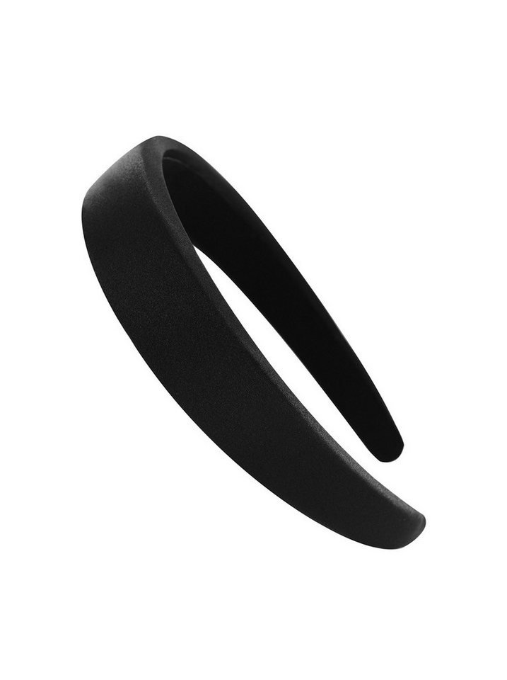 axy Haarreif Haarreif mit Stoff gepolstertes Candy Colours, Vintage Damen Haareifen Haarband Satin Bezogen von axy