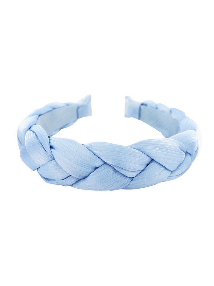 axy Haarreif Stoff Geflochtener Haarreif, Candy Colours wunderschön Vintage Damen Haareifen Haarband von axy