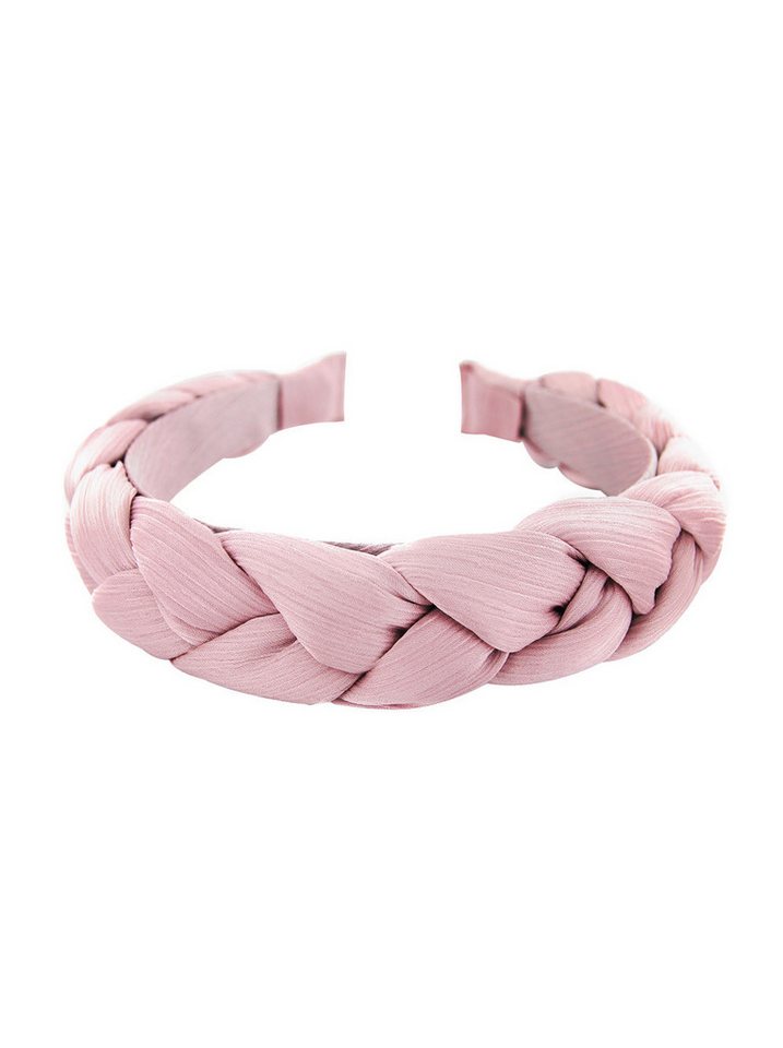 axy Haarreif Stoff Geflochtener Haarreif, Candy Colours wunderschön Vintage Damen Haareifen Haarband von axy