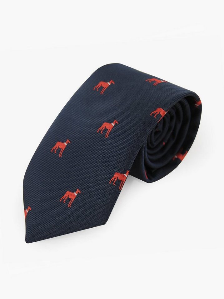 axy Krawatte Herren Krawatte 7,5 cm breit mit Motiv perfektes Geschenk gemustert Seidenkrawatte, mit Geschenkbox von axy