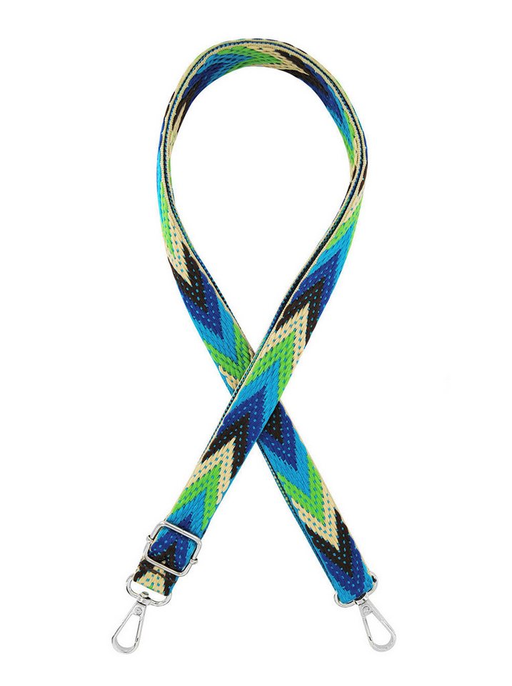 axy Schulterriemen Verstellbarer Taschengurt für Handtaschen Ersatz Wechsel Schultergurt 2cm Breiter Zick-Zack Muster Schultergurt Trageriemen Damen Taschen von axy