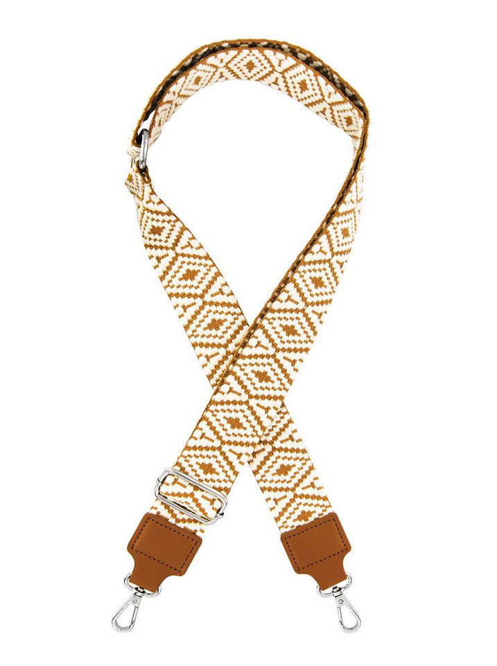 axy Schulterriemen Verstellbarer Taschengurt für Handtaschen Ersatz Wechsel Schultergurt 4cm Breiter Azteken Muster Schultergurt Trageriemen Damen Taschen von axy