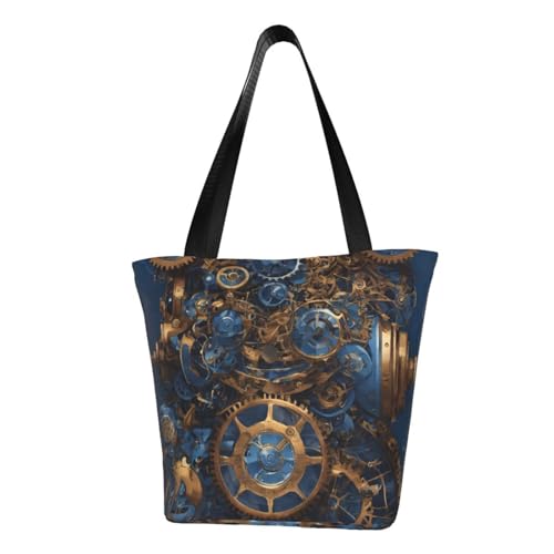 axzttupy Gears Clock Bronze Century 1 Print Vielseitige Verwendung Tasche Sommer Crossbody Handtasche Reise Strand Einkaufen Stilvolles Accessoire von axzttupy