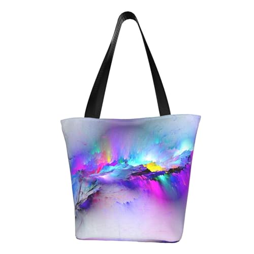 axzttupy Northern Lights Painting Print Versatile Use Bag Summer Crossbody Handbag Travel Beach Shopping Stylish Accessory axzttupy Northern Lights Painting Print Versatile Use Bag Summer Crossbody Handbag Travel Beach Shopping Stylish Accessory von axzttupy
