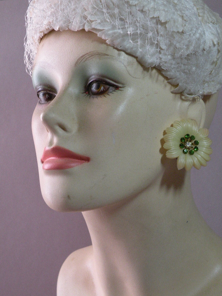 Jonquil Blumen Ohrringe von aylacreations