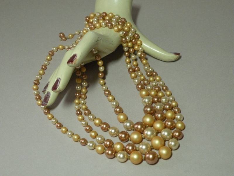 Vintage Bernsteinkette von aylacreations