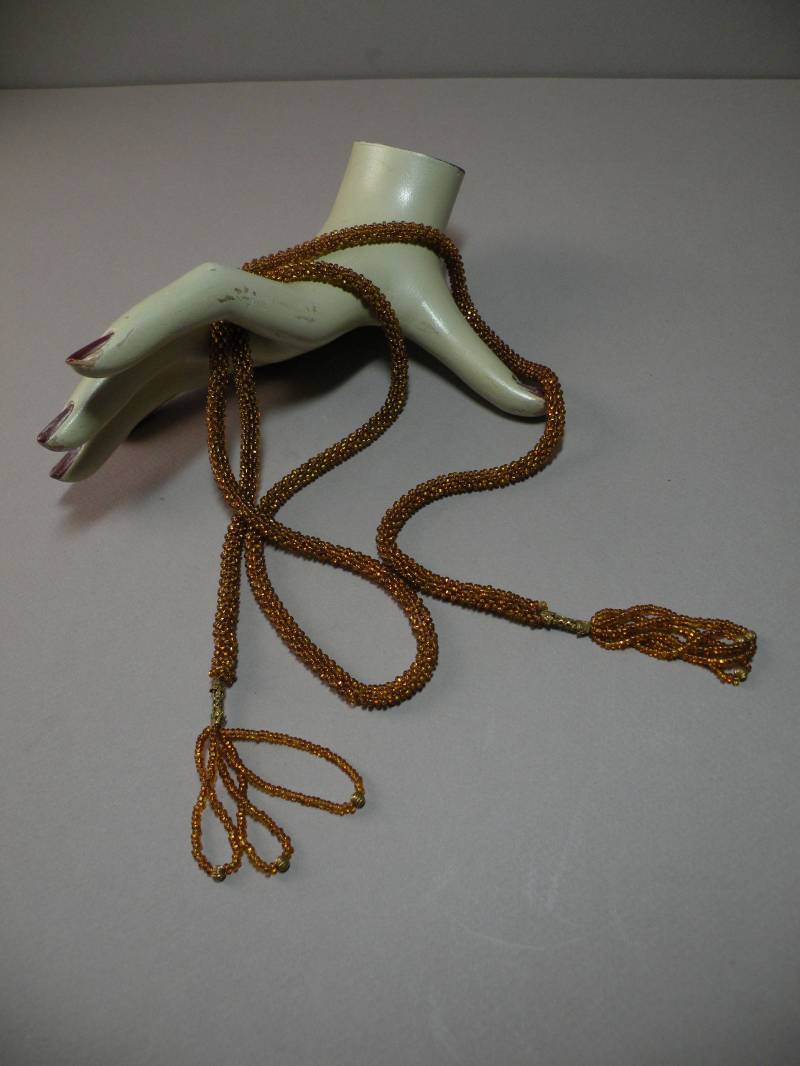 Vintage Jonquil Lariat Halskette von aylacreations