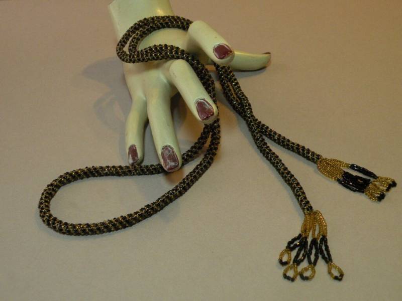 Vintage Perlen Lariat Halskette von aylacreations