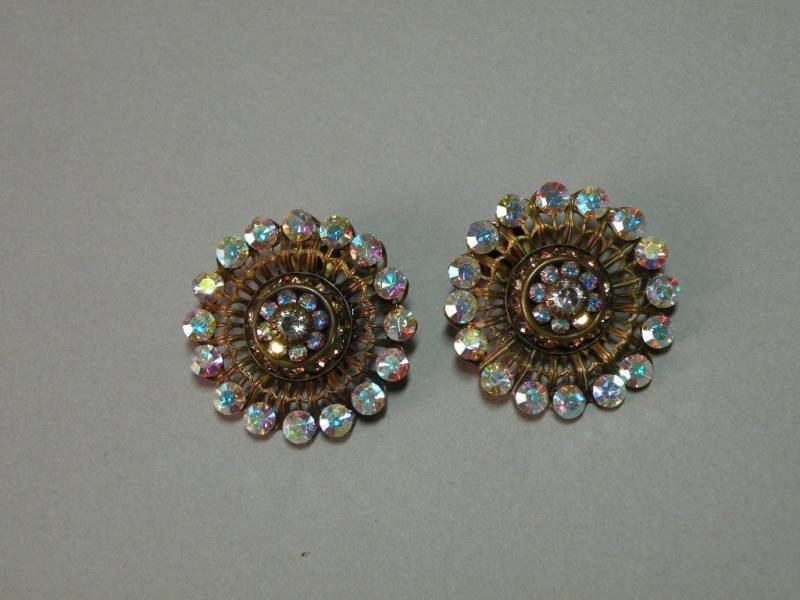 strass Burst Ohrringe von aylacreations