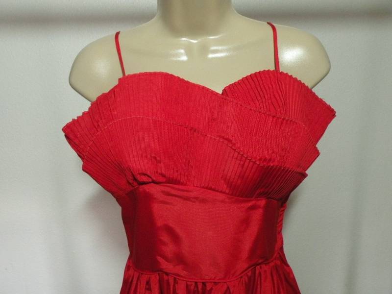 50Er Jahre Rotes Partykleid von aylasantiques