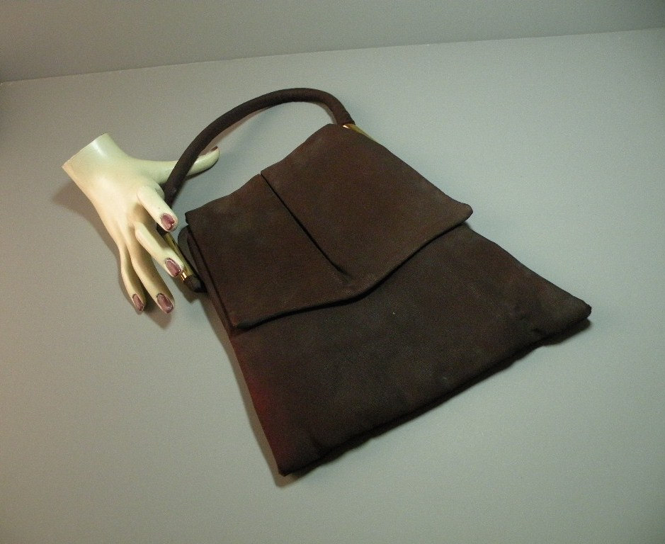 Schokobraune Geldbörse von aylasantiques