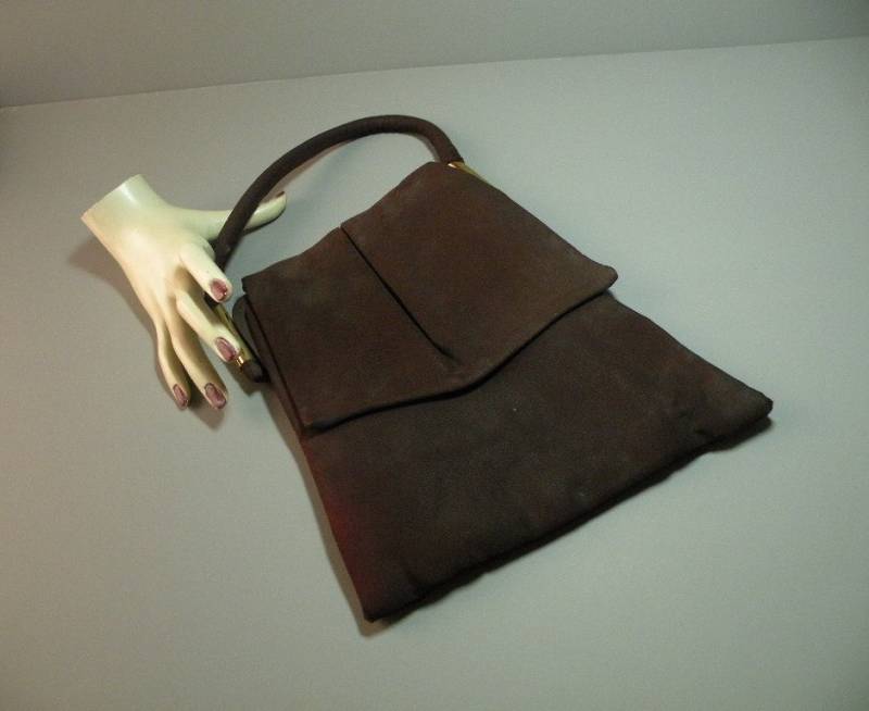 Schokobraune Geldbörse von aylasantiques