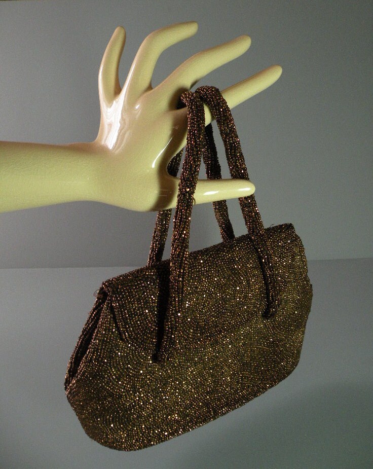 Walborg Rocailles Perlen Geldbörse von aylasantiques